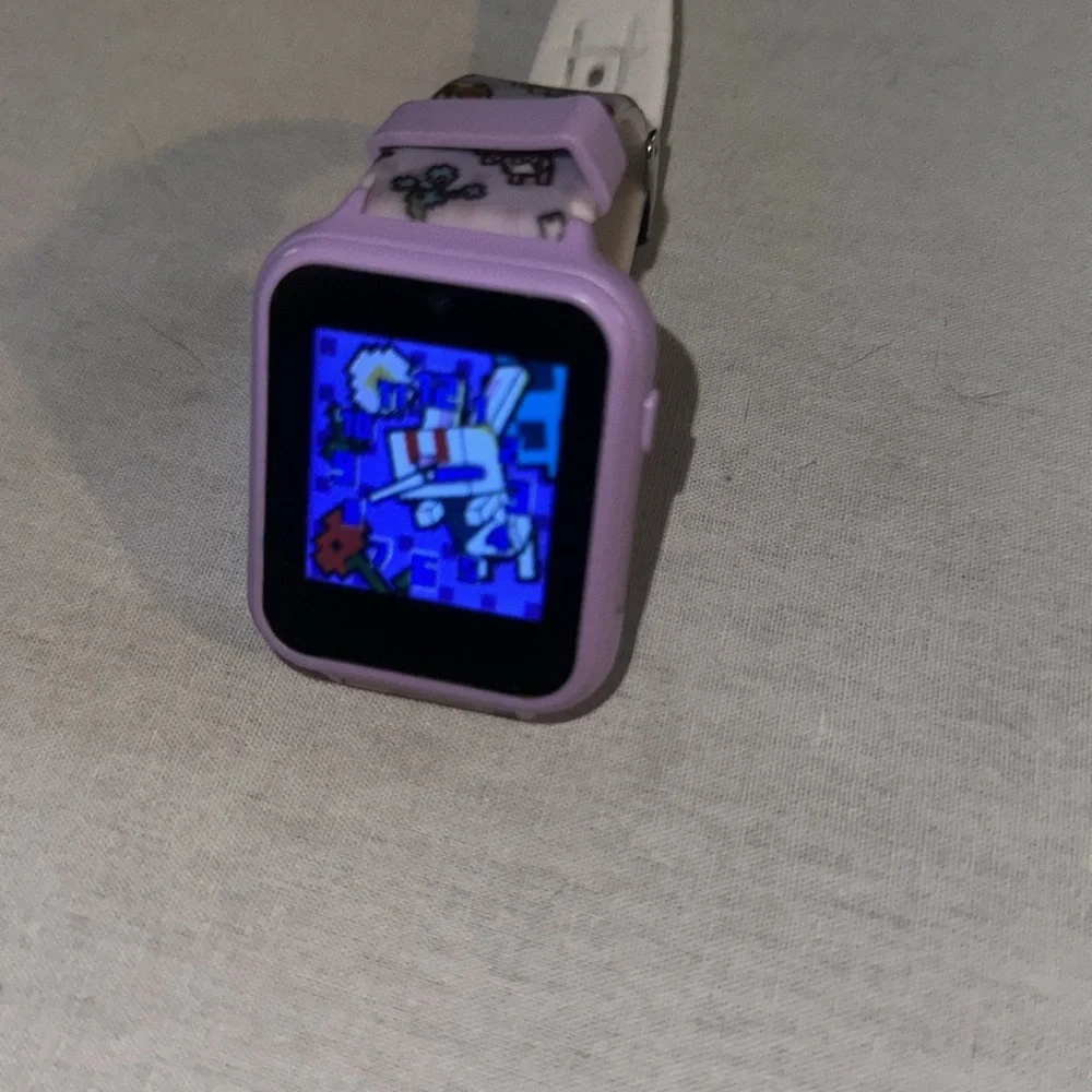 Minecraft Purple Smartwatch for Kids.